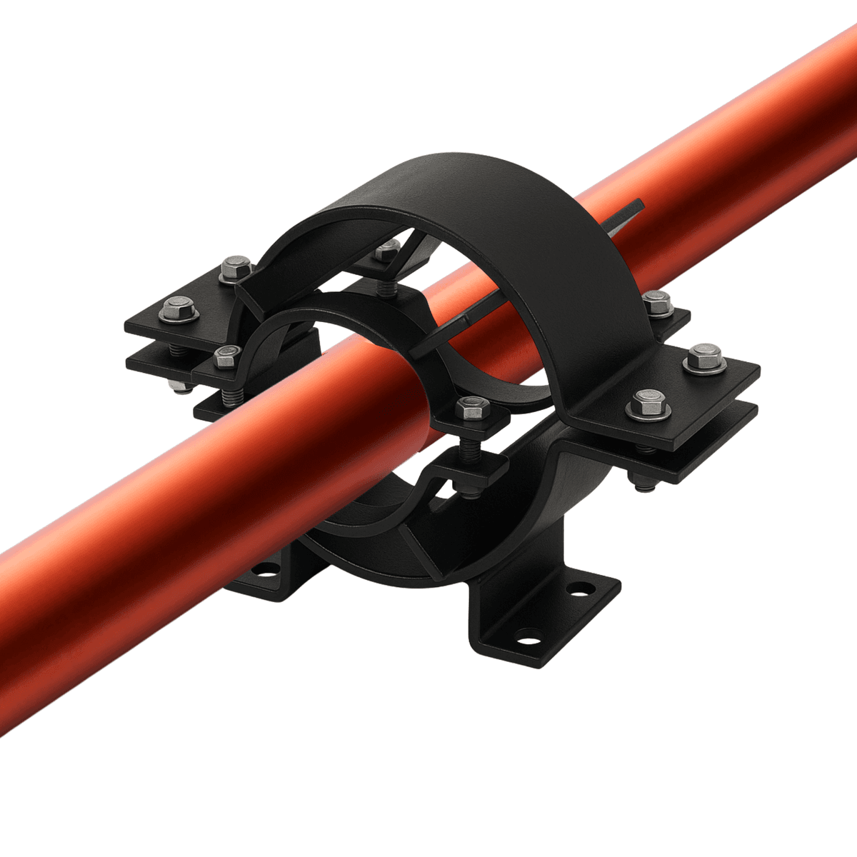 Spyder Pipe Guide - Copper Tube - With Dielectric Shims