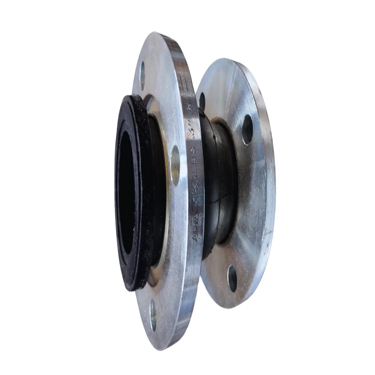 Twin Sphere Rubber Expansion Joint - Female NPT Threaded Unions