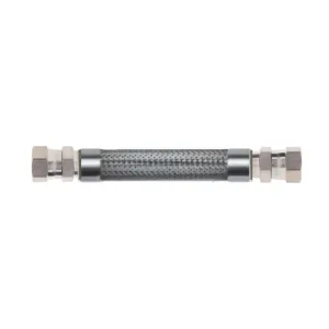 316SS Hose / 316SS Braid — Female 37° JIC x Female 37° JIC