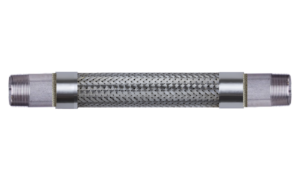 Stainless steel braided metal hose with Male NPT ends on both sides