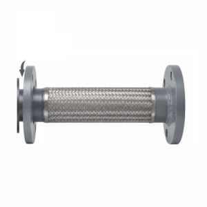 321SS Braided Metal Hose – CS 150# Plate Flanges, Fixed x Floating